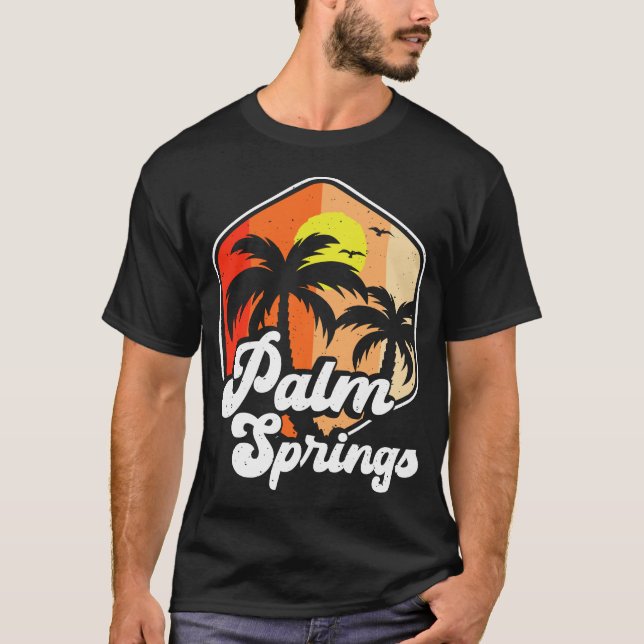 T-shirt Palm tree summer (Devant)