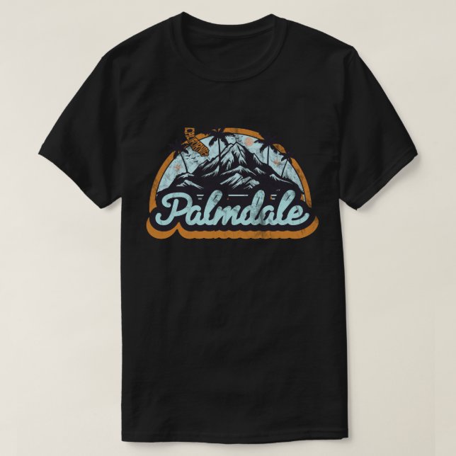 T-shirt Palmdale, Californie (Design devant)