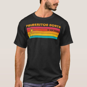 T-shirt Palmerston Nord Nouvelle-Zélande Vintage déprimé s