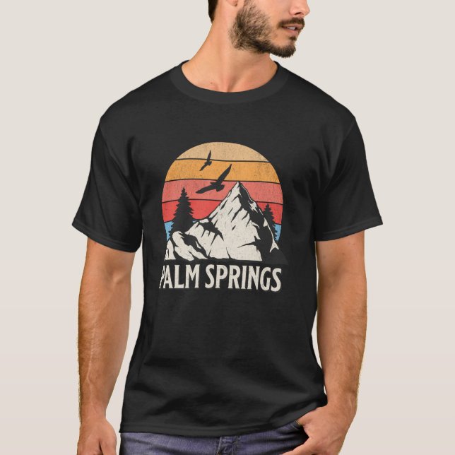 T-shirt Palmes de printemps (Devant)