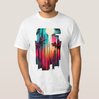 T-shirt palmier