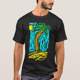 T-shirt palmier