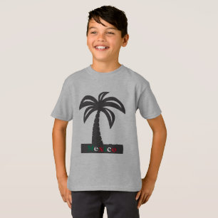 T-shirt Palmier (Vacances Mexique) - Hanes pour enfants TA