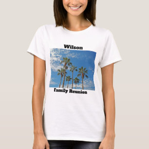 T-shirt Palmiers Paradise Famille Réunion Keepsaké
