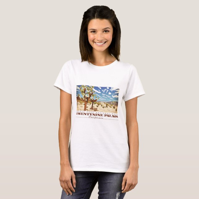 T-shirt Palms de Twentynine Californie (Devant entier)