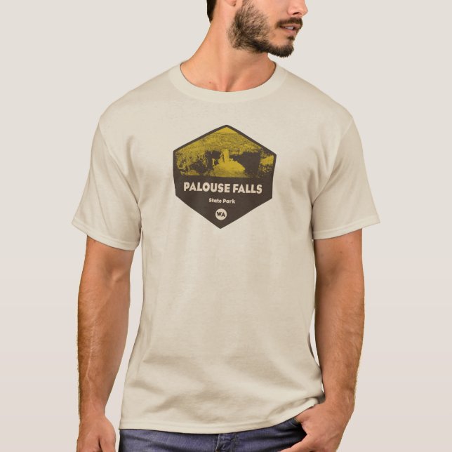 T-shirt Palouse Falls State Park Washington (Devant)