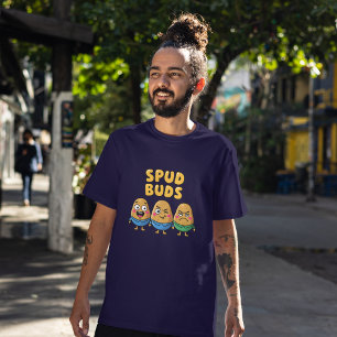 T-shirt Pals de pomme de terre aux puds - Cartoon mignon V