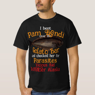 T-shirt PAM BONDI Bar à gelato & Tiques Sid vicieux