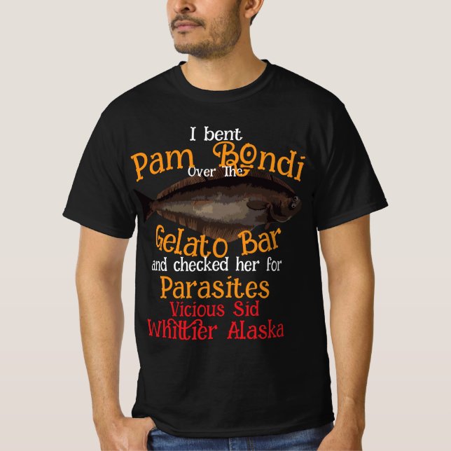 T-shirt PAM BONDI Bar à Glace & Tiques Vicious Sid (Devant)