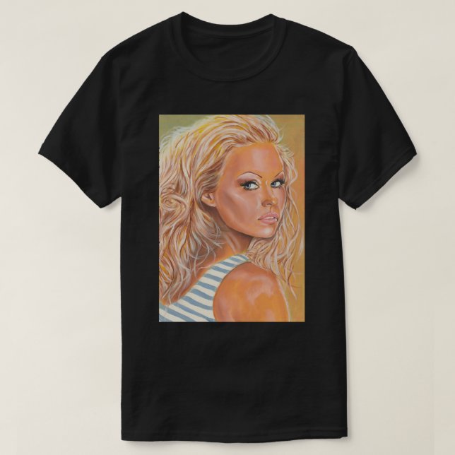 T-shirt pamela anderson (Design devant)