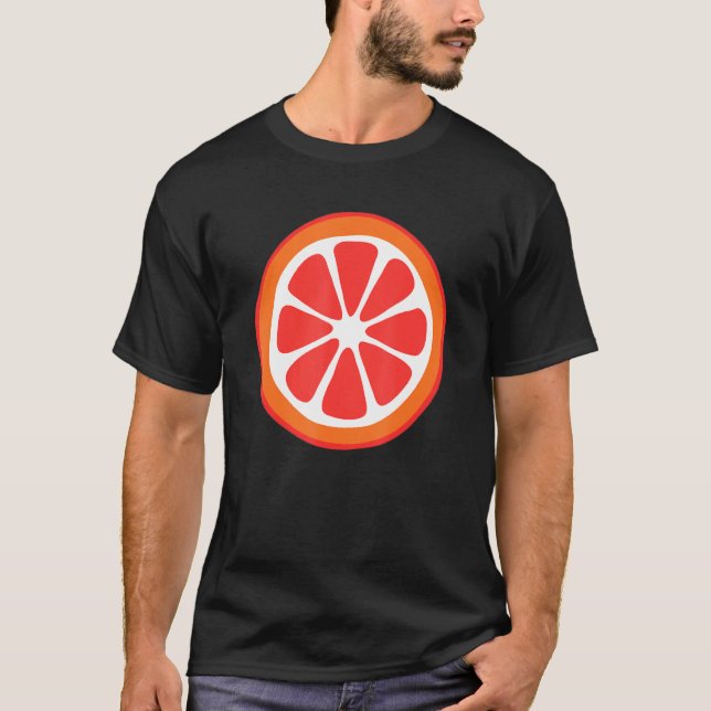 T-shirt Pamplemousse Tranchée Lime Été Soleil vacances (Devant)