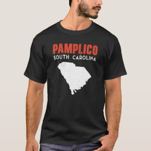 T-shirt Pamplico Caroline du Sud États-Unis Amérique Voyag