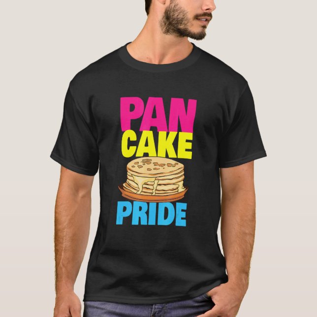 T-shirt Pan Cake Pride Pansexual (Devant)