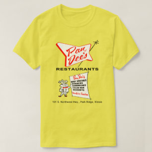 T-shirt Pan Dee's Restaurant, Park Ridge, Illinois