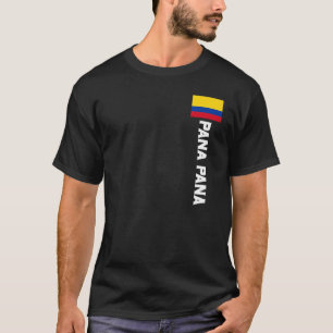 T-shirt Pana Pana Colombie Pour Hommes, Femmes, Enfants Co