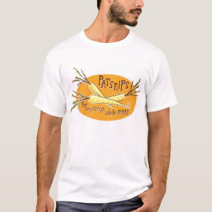 T-shirt panais la viande blanche végétarienne