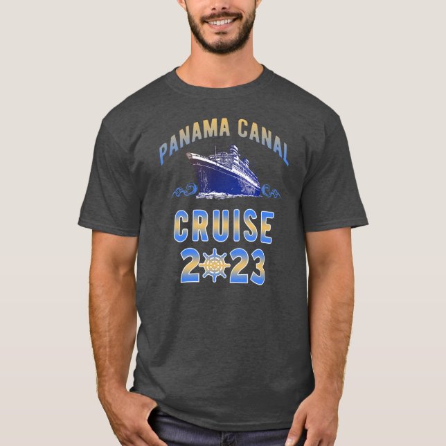 T-shirt Panama Canal Croisière 2023 Amérique Centrale (Devant)