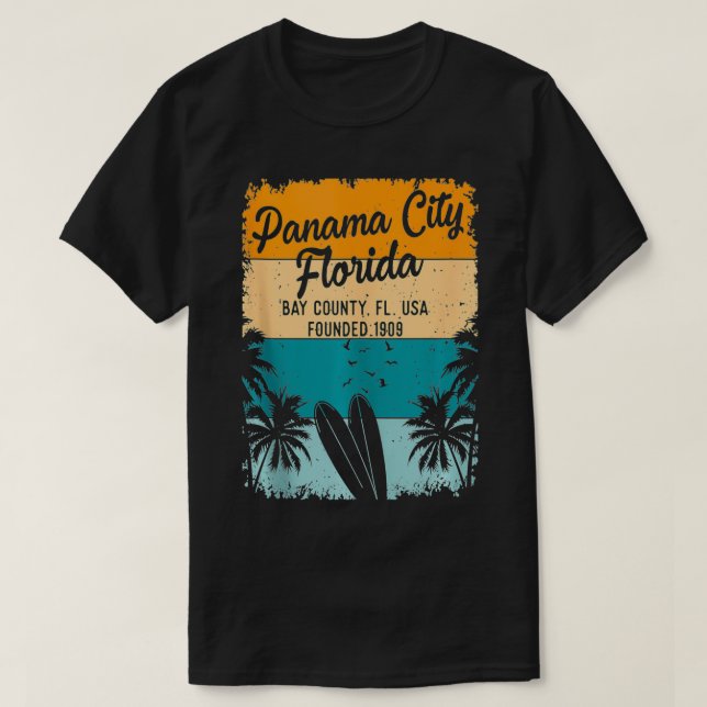 T-shirt Panama City Beach (Design devant)