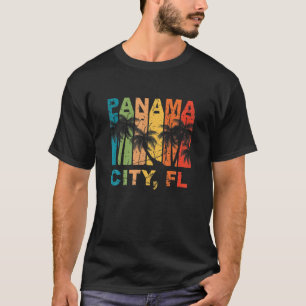 T-shirt Panama City Florida Retro Souvenir Vintage Pour Le