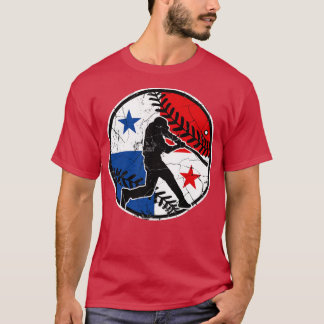 T-shirt Panama Drapeau de baseball Hitter Italie de baseba