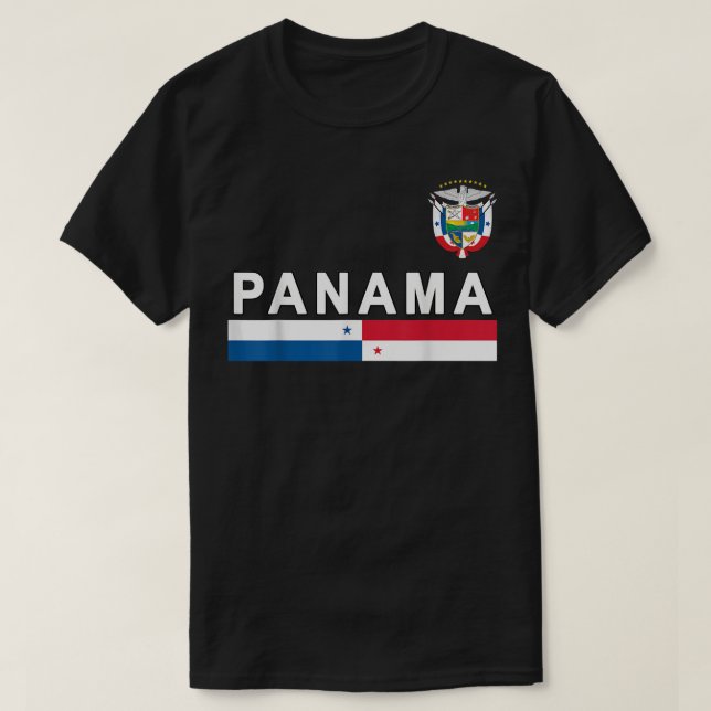 T-shirt Panama National Pride  (Design devant)