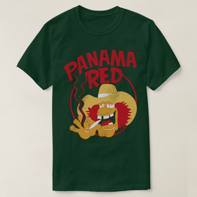 T-shirt Panama rouge (Design devant)