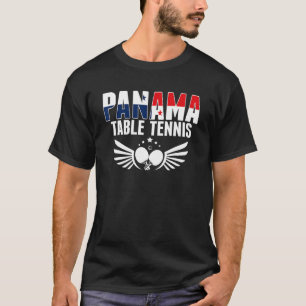 T-shirt Panama Table Tennis Support Panaméen Ping Pong