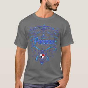 T-shirt Panama Vintage Neon design