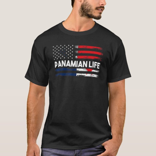 T-shirt Panaman Life Panama Panaman (Devant)