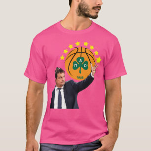 T-shirt Panathinaikos 8 Étoiles - Avec Assistant Ergin Ata