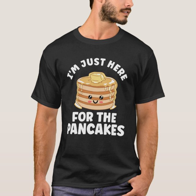 T-shirt Pancake Brunch Pancake Maker Petit déjeuner pour f (Devant)