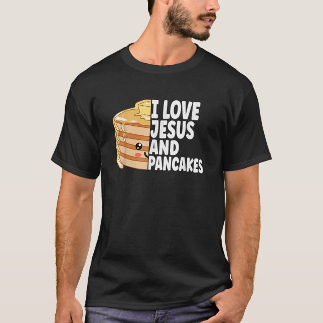 T-shirt Pancake Lover Brunch Pancake Maker Petit déjeuner  (Devant)