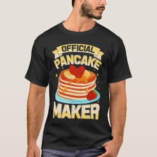 T-shirt Pancake Maker Pancakes Petit déjeuner Amour 1