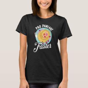 T-shirt Pancake Taster Manger Petit Déjeuner Pancake Day P