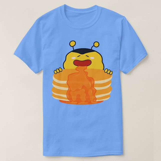 T-shirt Pancakes au miel (Design devant)
