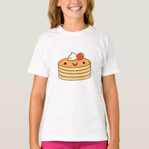 T-shirt Pancakes Cute Kawaii