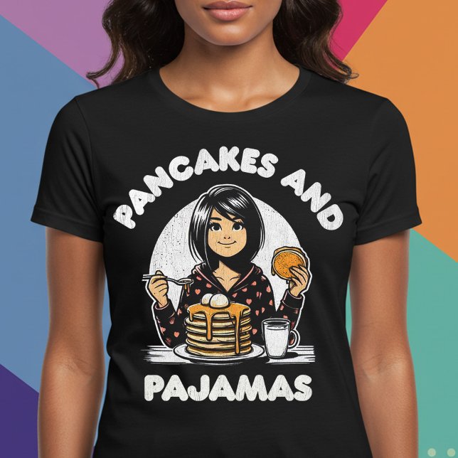 T-shirt Pancakes Et Pyjamas (Créateur téléchargé)