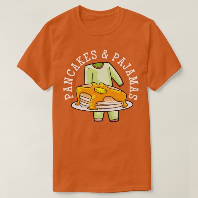 T-shirt Pancakes Pajamas Pajama Party 1 (Design devant)
