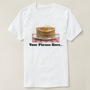 T-shirt Pancakes personnalisables Flap Jacks