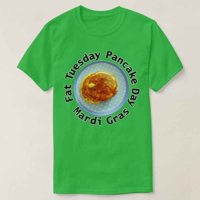 T-shirt Pancakes pour la journée des crêpes (Design devant)