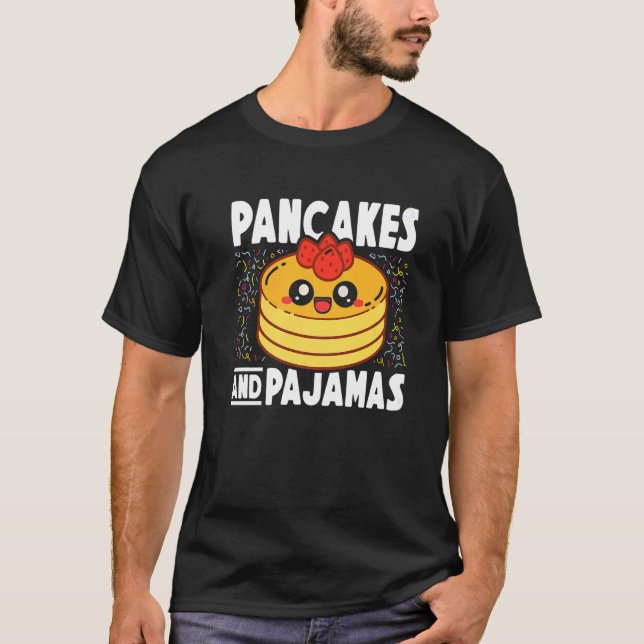 T-shirt Pancakes & Pyjamas Pancake (Devant)