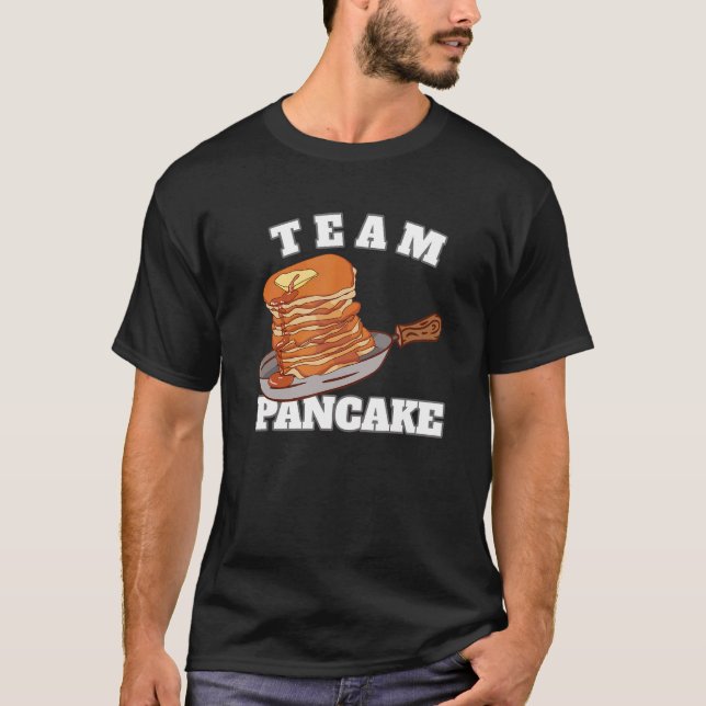 T-shirt Pancakes Team Pancake Maker (Devant)