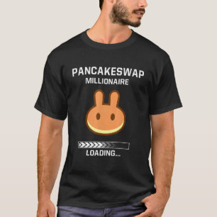 T-shirt Pancakeswap Pièce Jeton Millionaire Crypto Hodler