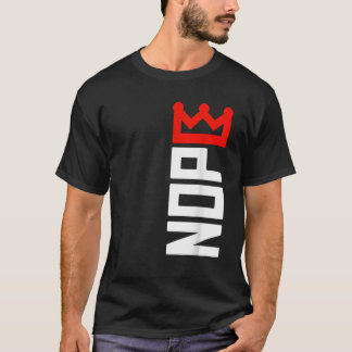 T-shirt Pancarte de protestation sans rois Verticale