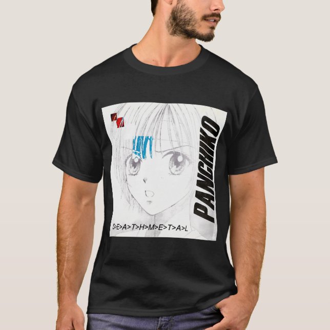 T-shirt panchiko metal de mort (Devant)