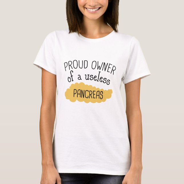 T-shirt Pancréas Inutile (Devant)