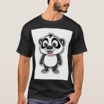 t-shirt panda