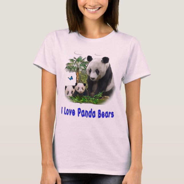 T-shirt panda (Devant)