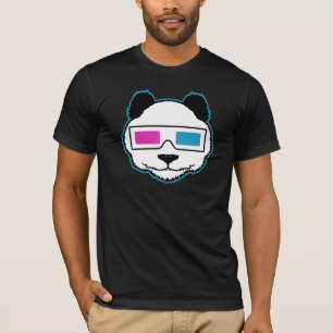 T-shirt Panda 3D