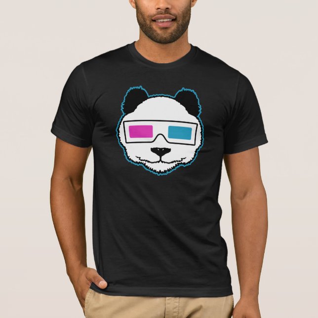 T-shirt Panda 3D (Devant)